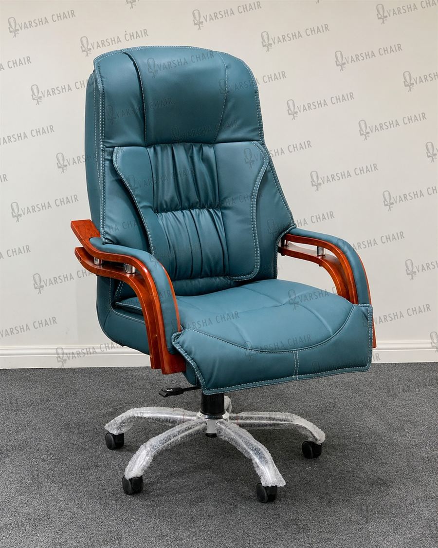 Varsha Teal Boss Chair